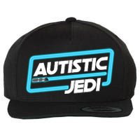 Autistic Jedi Autism Awareness Wool Snapback Cap