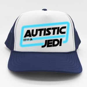 Autistic Jedi Autism Awareness Trucker Hat