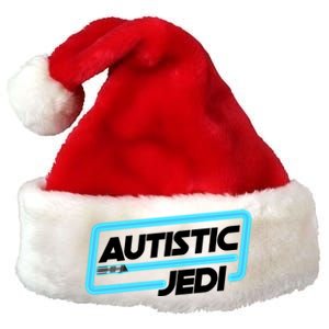 Autistic Jedi Autism Awareness Premium Christmas Santa Hat