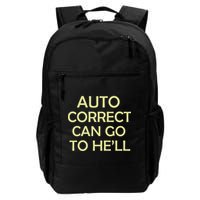 Auto Correct Can Go To He'll (Hell) Backpack