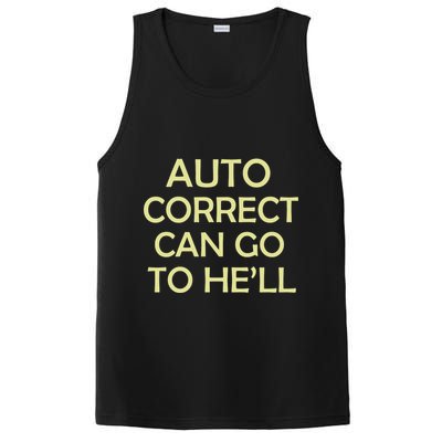 Auto Correct Can Go To He'll (Hell) PosiCharge Competitor Tank