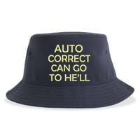 Auto Correct Can Go To He'll (Hell) Sustainable Bucket Hat