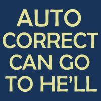 Auto Correct Can Go To He'll (Hell) 16 in Basic Backpack