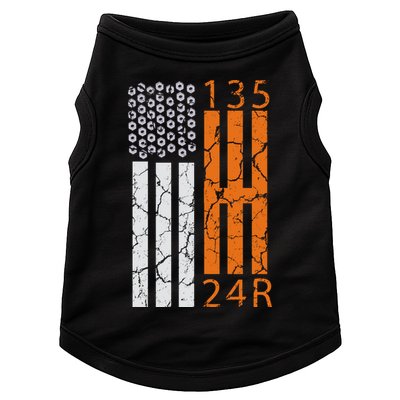 Auto Racing Mechanic Manual USA Flag Doggie Tank