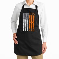 Auto Racing Mechanic Manual USA Flag Apron