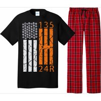 Auto Racing Mechanic Manual USA Flag Pajama Set