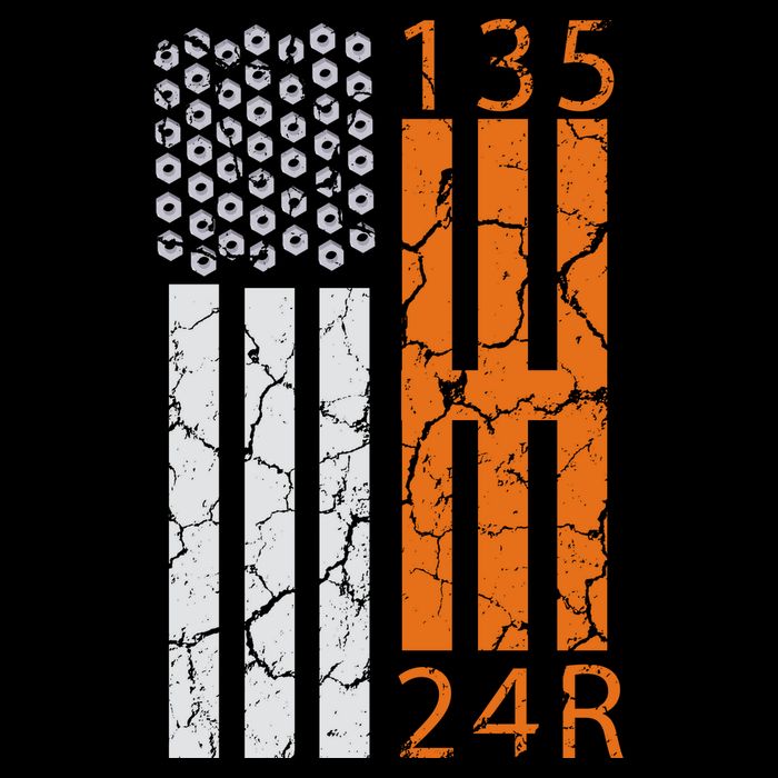 Auto Racing Mechanic Manual USA Flag 16 in Basic Backpack
