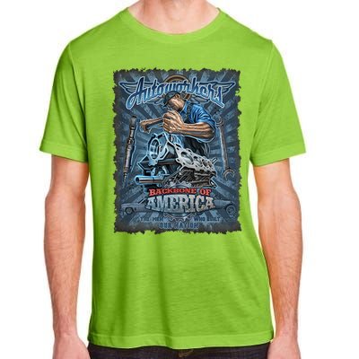 Autoworkers - Backbone of America Adult ChromaSoft Performance T-Shirt