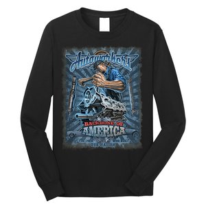 Autoworkers - Backbone of America Long Sleeve Shirt