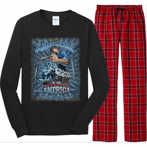 Autoworkers - Backbone of America Long Sleeve Pajama Set