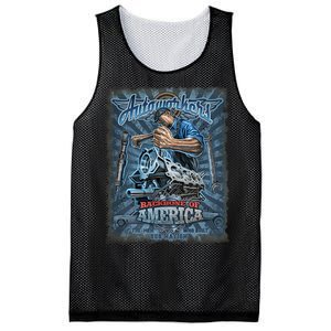 Autoworkers - Backbone of America Mesh Reversible Basketball Jersey Tank