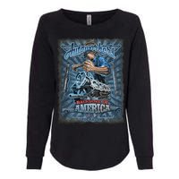 Autoworkers - Backbone of America Womens California Wash Sweatshirt