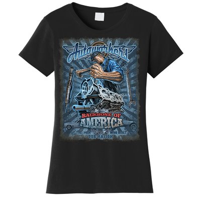 Autoworkers - Backbone of America Women's T-Shirt