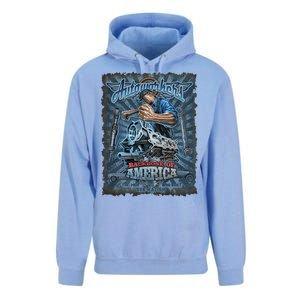 Autoworkers - Backbone of America Unisex Surf Hoodie