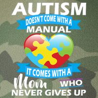 Autsim Doesn't Come With A Manual Legacy Tie Dye Trucker Hat
