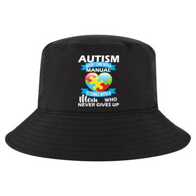 Autsim Doesn't Come With A Manual Cool Comfort Performance Bucket Hat
