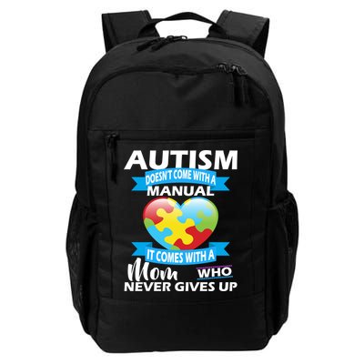 Autsim Doesn't Come With A Manual Backpack