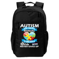 Autsim Doesn't Come With A Manual Backpack