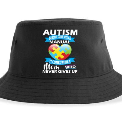 Autsim Doesn't Come With A Manual Sustainable Bucket Hat