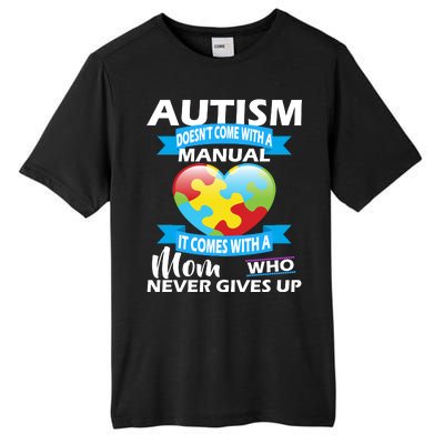 Autsim Doesn't Come With A Manual Tall Fusion ChromaSoft Performance T-Shirt