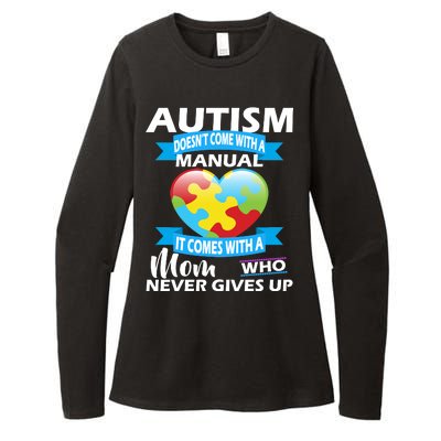 Autsim Doesn't Come With A Manual Womens CVC Long Sleeve Shirt