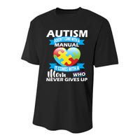 Autsim Doesn't Come With A Manual Youth Performance Sprint T-Shirt