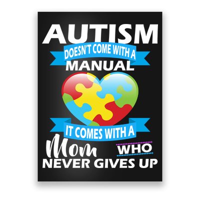 Autsim Doesn't Come With A Manual Poster