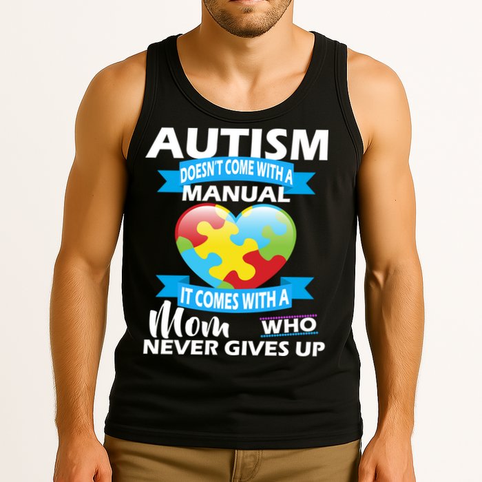 Autsim Doesn't Come With A Manual Tank Top