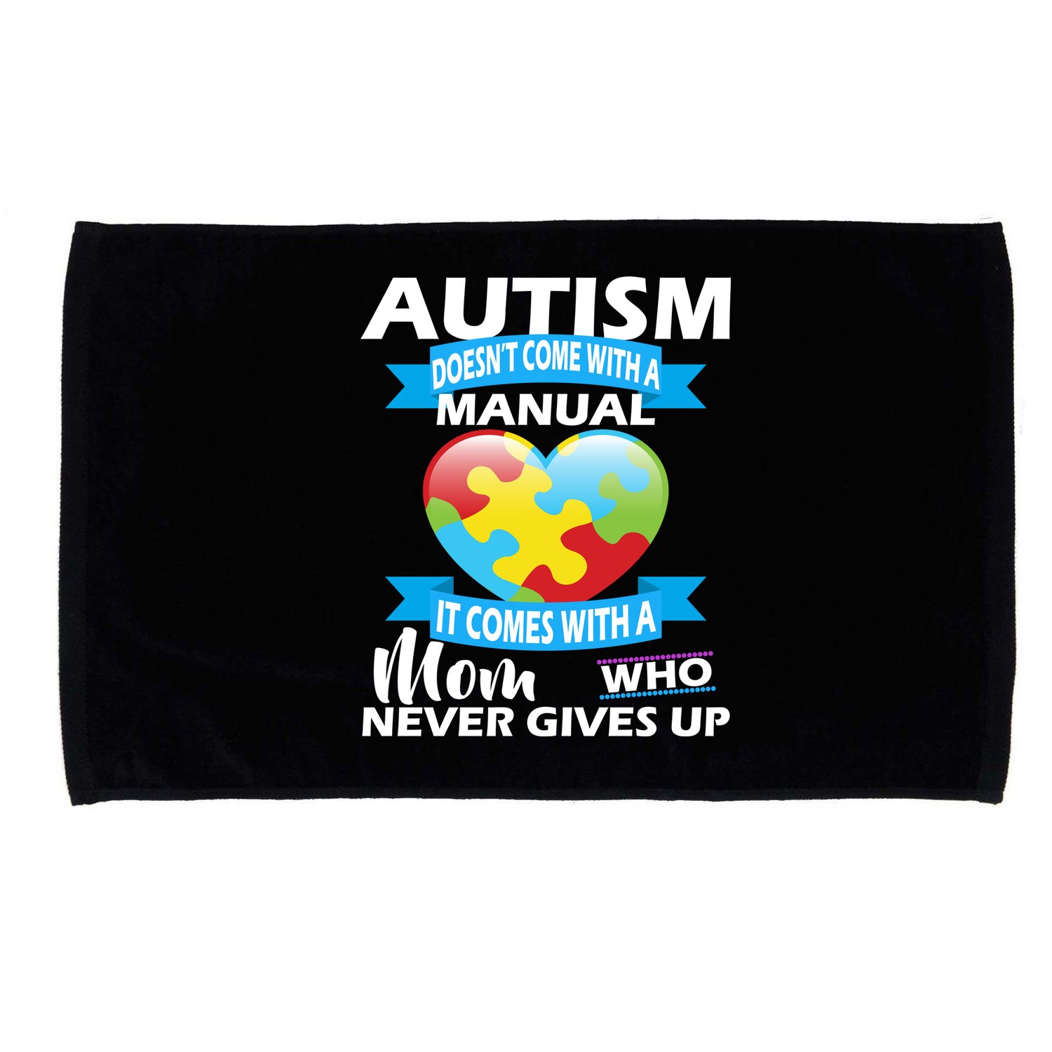 Autsim Doesn't Come With A Manual Microfiber Hand Towel
