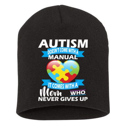 Autsim Doesn't Come With A Manual Short Acrylic Beanie