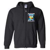 Autsim Doesn't Come With A Manual Full Zip Hoodie
