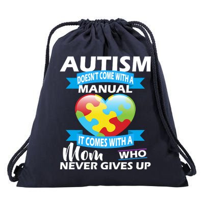 Autsim Doesn't Come With A Manual Drawstring Bag