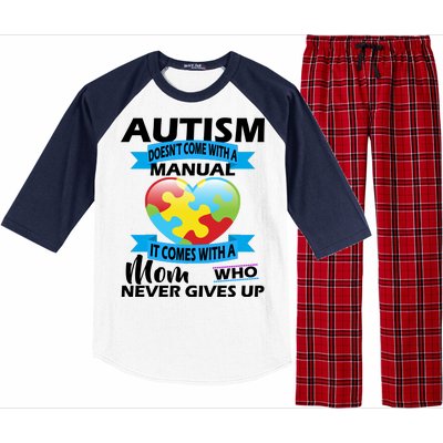 Autsim Doesn't Come With A Manual Raglan Sleeve Pajama Set