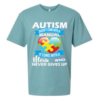 Autsim Doesn't Come With A Manual Sueded Cloud Jersey T-Shirt
