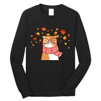 Autumn Cat Fall Season Long Sleeve Shirt