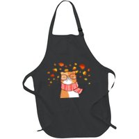 Autumn Cat Fall Season Apron
