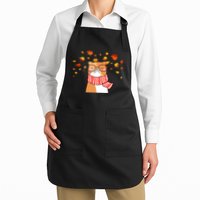 Autumn Cat Fall Season Apron