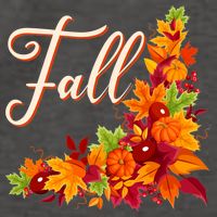 Autumn Fall Leaves Corner Design Vector Backpack