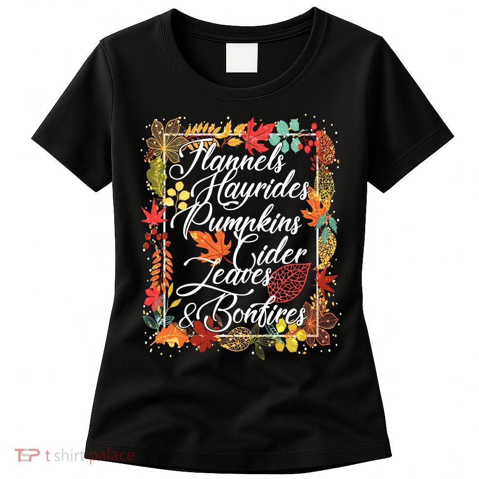 Autumn Fall Motto Womens T-Shirt