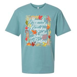 Autumn Fall Motto Sueded Cloud Jersey T-Shirt