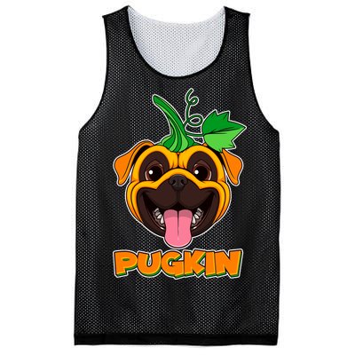 Autumn Halloween Pugkin Mesh Reversible Basketball Jersey Tank