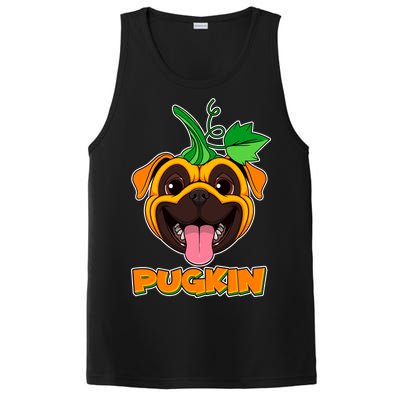 Autumn Halloween Pugkin PosiCharge Competitor Tank