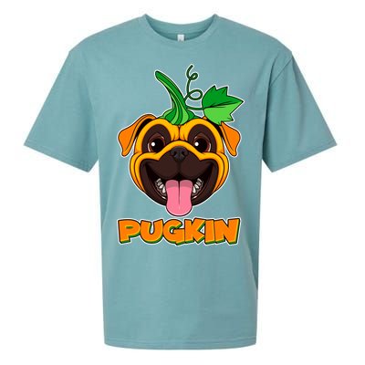 Autumn Halloween Pugkin Sueded Cloud Jersey T-Shirt