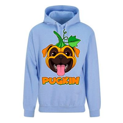 Autumn Halloween Pugkin Unisex Surf Hoodie