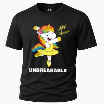 Adhd Unicorn Unbreakable Adhd Warrior Awareness Gift Performance Shirt