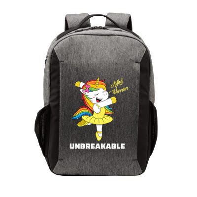 Adhd Unicorn Unbreakable Adhd Warrior Awareness Gift Vector Backpack