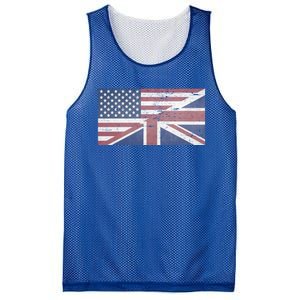 America Usa Uk Union Jack Flag United States Kingdom Britain Cute Gift Mesh Reversible Basketball Jersey Tank