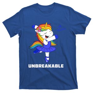 Als Unicorn Unbreakable Als Warrior Awareness Funny Gift T-Shirt