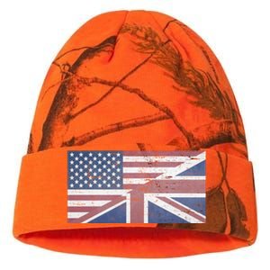 America Usa Uk Union Jack Flag United States Kingdom Britain Meaningful Gift Kati Licensed 12" Camo Beanie