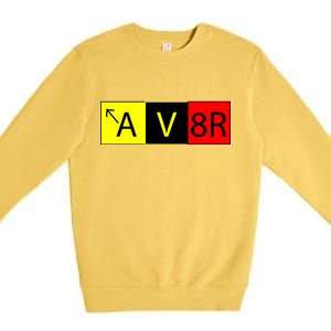 AV8R Pilot Expressions Premium Crewneck Sweatshirt